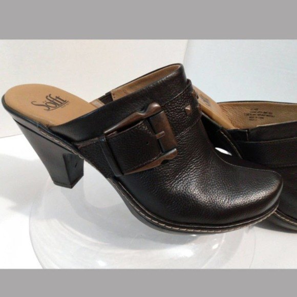 PRICE REDUCED! | Sofft Mules with 3-inch Heel, Size 7-1/2 - Picture 1 of 10